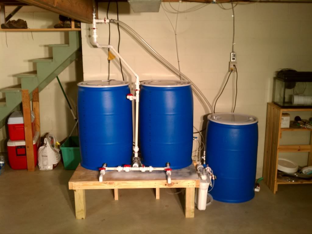 My New Saltwater Mixing Station The Reef Tank